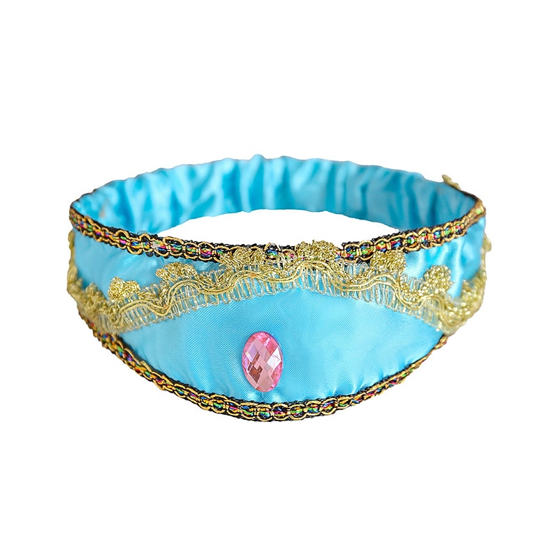 aladdin jasmine prințesă combinație de bijuterii pentru copii noul halloween cos accesorii colecție jasmine 2025 - $18.49 –P11