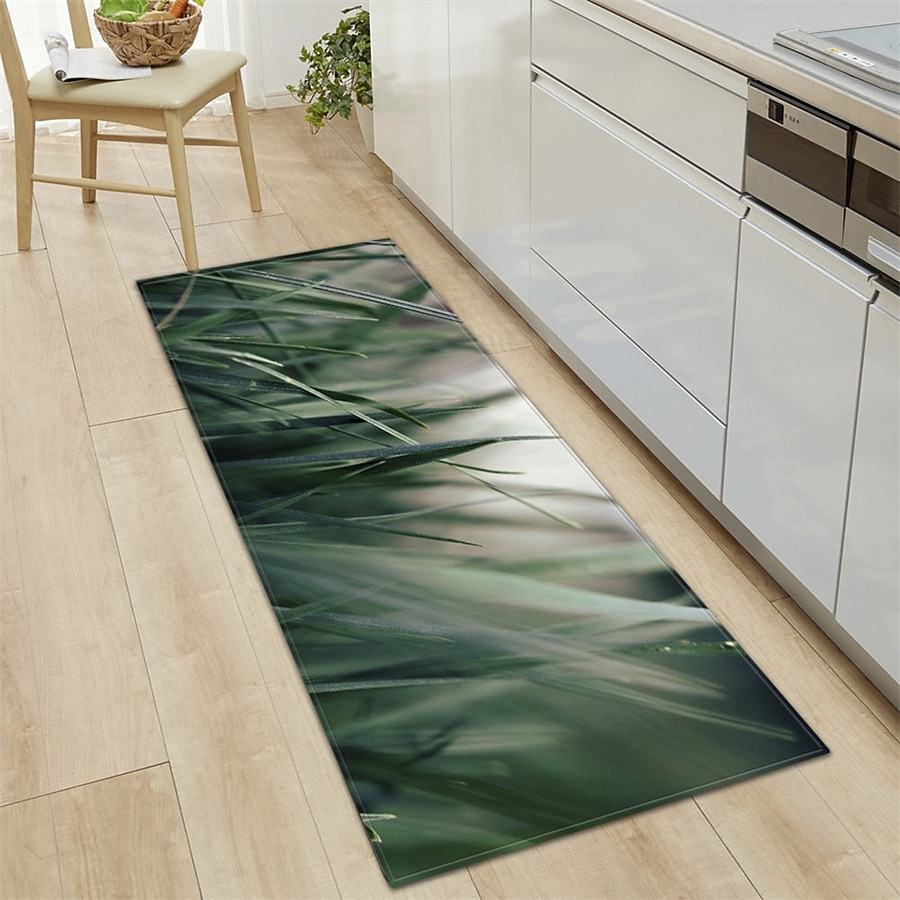 Tapis floral végétal tapis de cuisine tapis de sol antidérapant résistant à l'huile tapis de salon tapis intérieur extérieur tapis de chambre décor de salle de bain tapis d'entrée tapis de porte de 2026 ? $16.49 –P6