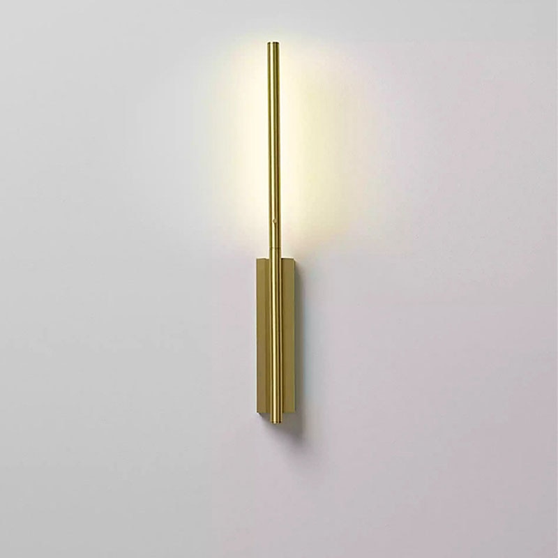 svart led vägglampa modern metall linjär väggmonterad lampa inomhus led vägglampa belysning lång remsa design inomhus vägglampa för vardagsrum sovrum veranda hall badrum sängkant 2025 - $119.99 –P3