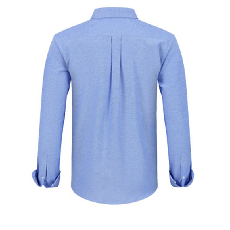 Homme Chemise Chemise habillée Uni Bureau & Carrière Fête de mariage Noir Blanche Rose dragée bleu marine manche longue Revers Printemps & Automne Vêtement Tenue de 2025 ? €34.99 –P11
