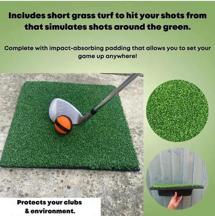 Golf Battle Royale,Golf Game Mat Bucket Golf Yard Game Golf Training Aid Equipment, Golf Simulat Outdoor Games for Adults 2024 - $23.99 –P6