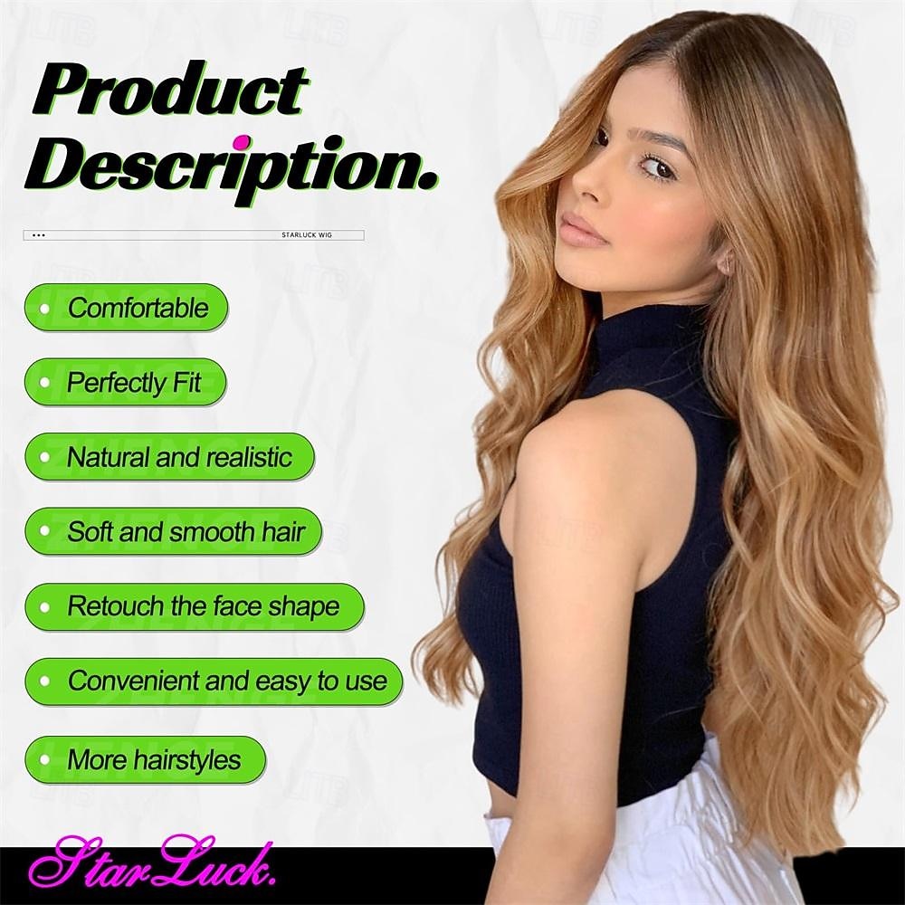 Long Burgundy Wavy Wig for Women 26 Inch Middle Part Wine Red Curly Wig Natural Looking Synthetic Heat Resistant Fiber Wig for Daily Party Use 2026 - $29.99 –P10