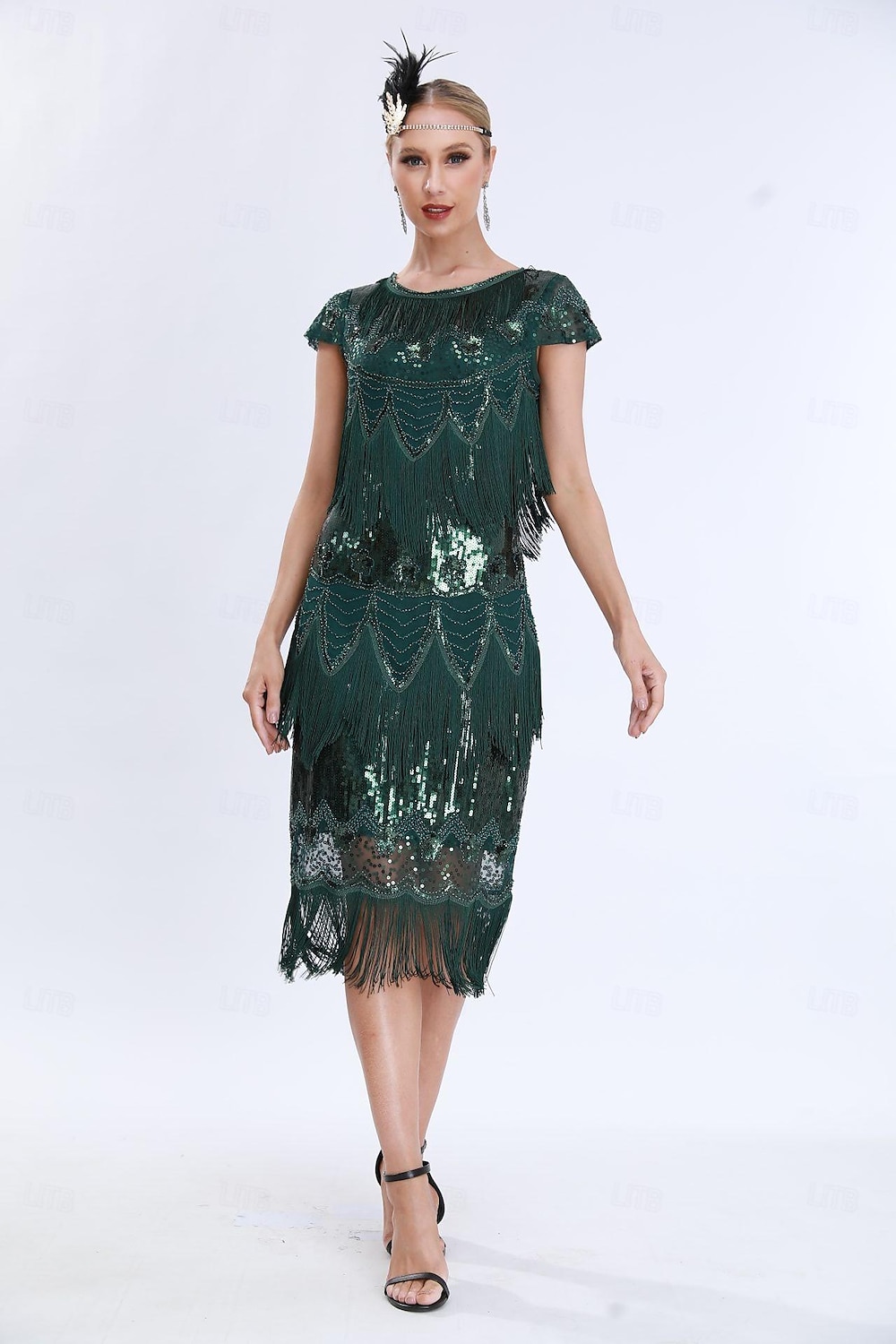 Retró Ordító 20-as évek 1920-as évek Déli Flapper ruha Ruhák A nagy Gatsby Flapper lány Esküvői Vendég Flitter Rojt Flitter Kerek Jelmez Női Teljesítmény Esküvő Esküvői vendég Felnőttek Ruha Hazatér 2025 - $60.99 –P6