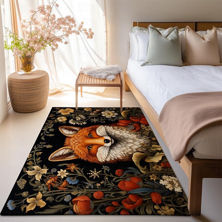 Inspirierter William Morris-Bereichsteppich, Küchenmatte, rutschfeste, ölbeständige Bodenmatte, Wohnzimmerteppich, Innen- und Außenmatte, Schlafzimmerdekoration, Badezimmermatte, Eingangsbereich, 2025 - $16.99 –P8
