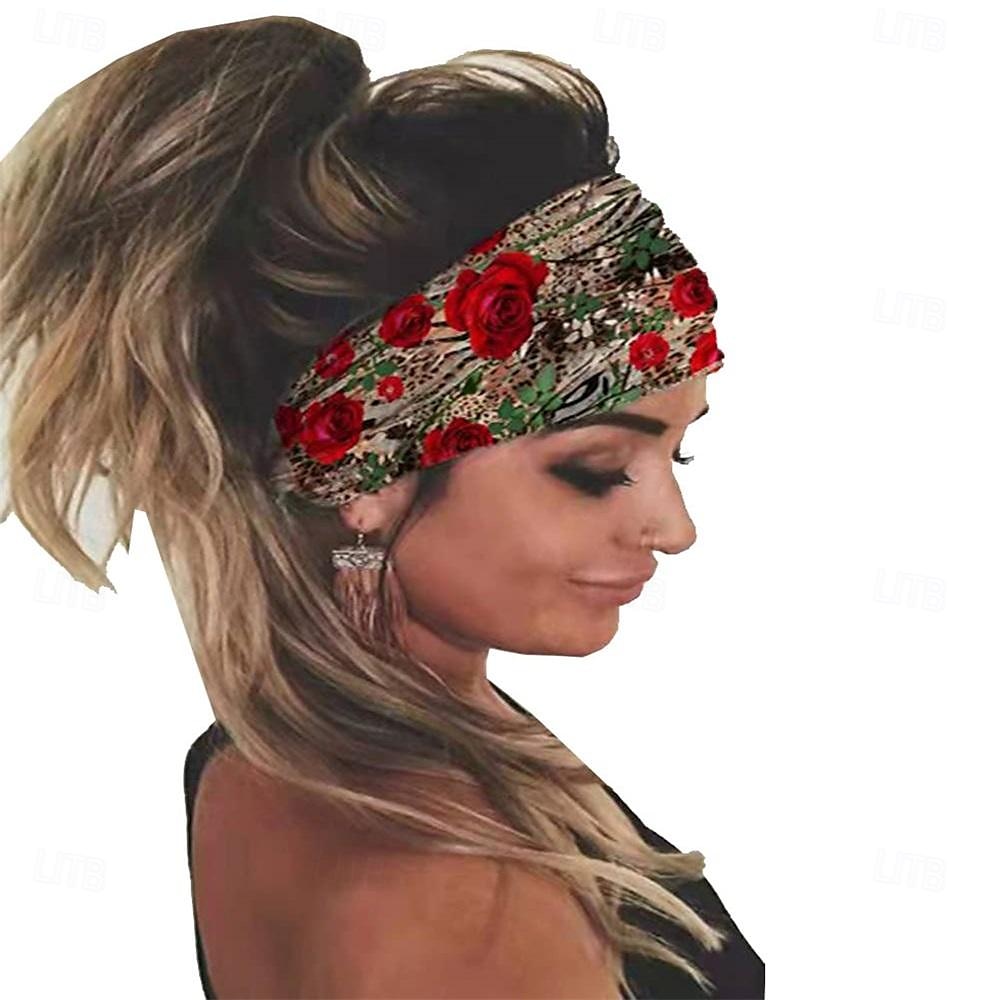 Diadema elástica ancha para mujer, diadema deportiva para yoga, banda para el pelo 2025 - $11.49 –P7