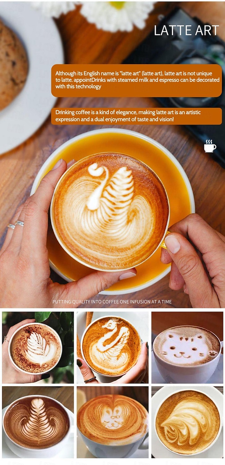brocca per schiuma di latte, brocca per vapore espresso da 350/600 ml, pentola a vapore per caffè espresso in acciaio inossidabile cappuccino latte art barista pentola a vapore per latte del 2025 a $18.99 –P1