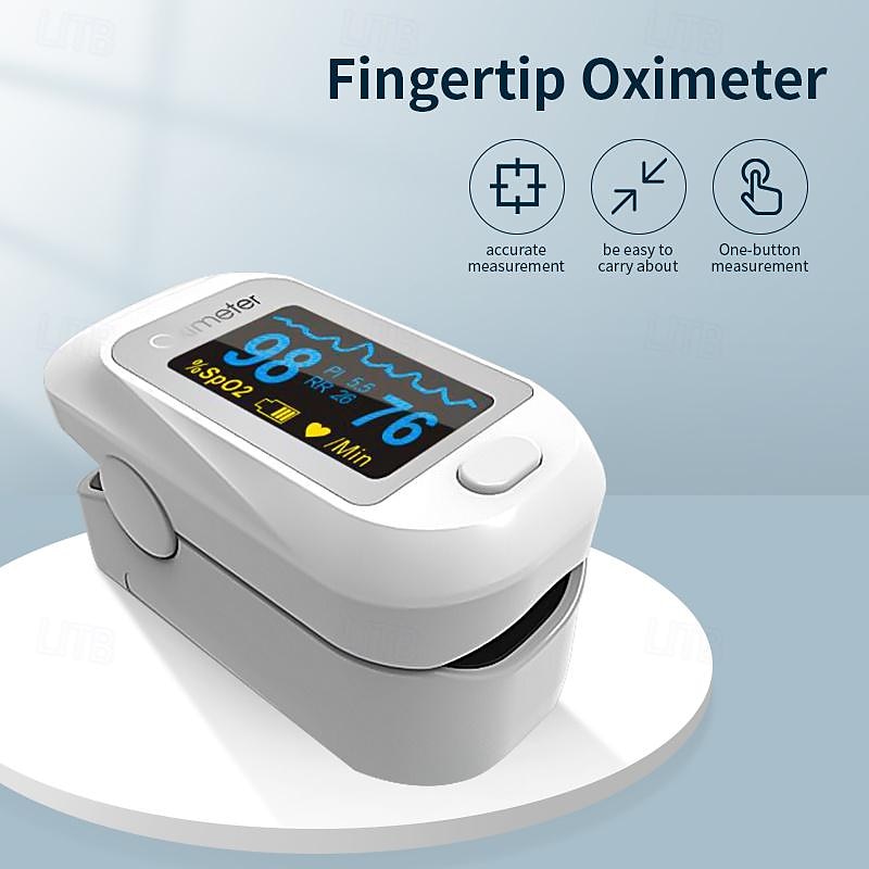 digitale vingertopbloed hartslagmeter vingertoppuls plethysmograaf en perfusie-index ideaal voor thuisgebruik en sportliefhebbers 2025 - $33.99 –P6