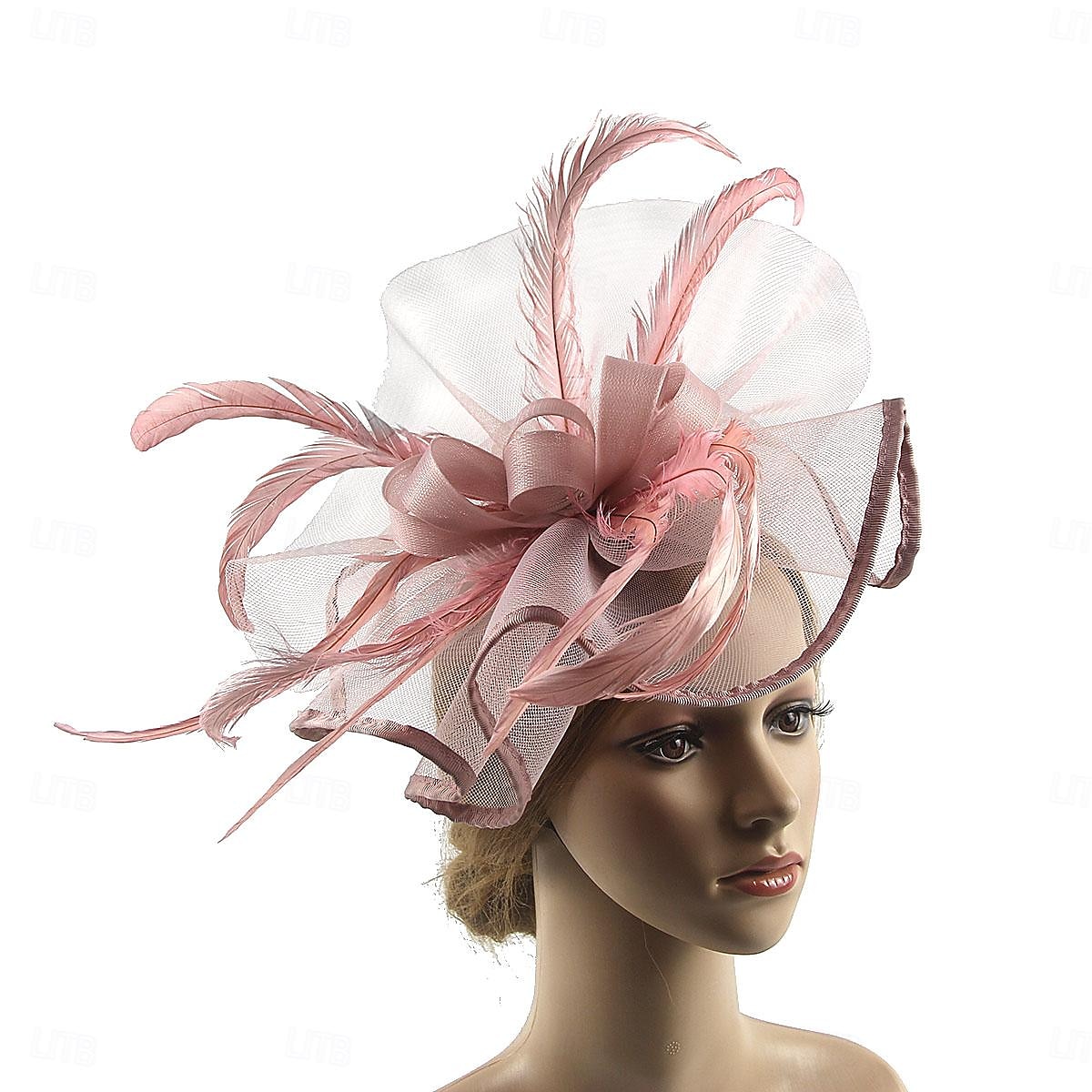 Elegant Retro / vintage Huvudbonad Festklädsel Fascinatorhatt Maskeradkläder Dam Maskerad Semester Fest Datum Vuxna Hatt Alla årstider 2026 - $29.99 –P1