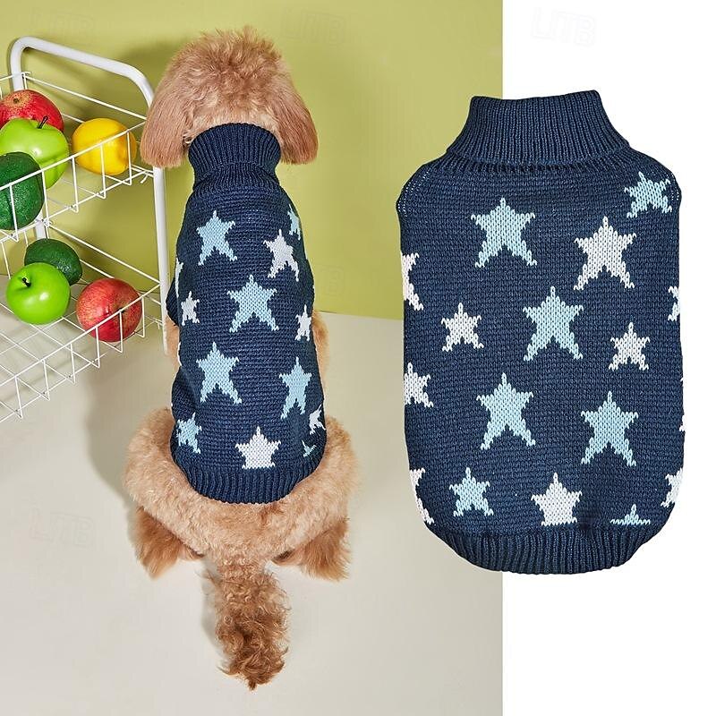 2025年 犬用 猫用 セーター ジャンパー かわいいスタイル カジュアル 冬 ウォーム 高通気性 ソフト 洗濯可 快適 アウトドア カジュアル／普段着 犬服 for ビジョンフリーゼ ポメラニアン 赤ちゃんサイズ パピヨン Small  コレクション – $26.99 –P2