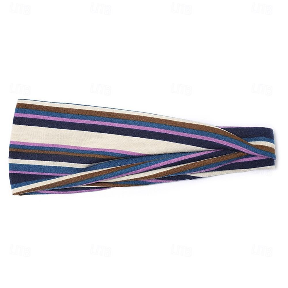 Boho Headbands For Women Fashion Wide Headband Yoga Workout Head Bands Hair Accessories Band 2025 - $4.99 –P24