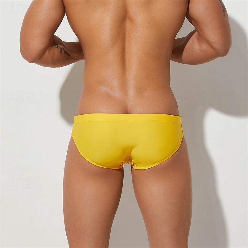 Ανδρικά Σορτσάκια Swim Brief Καθημερινά Ρούχα Διακοπές Καλοκαιρινή κολύμβηση στην παραλία Moale Άνετο Κορδόνι Ελαστική μέση Συνδυασμός Χρωμάτων σύντομο Γυμναστική Καθημερινό Ρούχα Γυμναστικής 2026 - $13.49 –P6