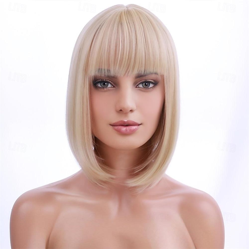 peruca verde para mulheres peruca bob verde curta reta peruca verde esmeralda com franja sintética resistente ao calor halloween cosplay peruca cosutme perucas do dia de são patrício de 2025 por $18.49 –P10