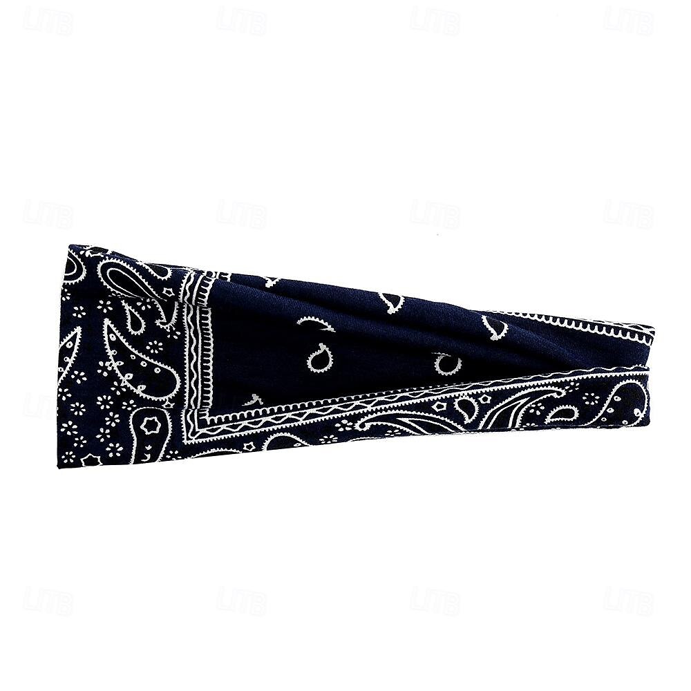 Boho Headbands For Women Fashion Wide Headband Yoga Workout Head Bands Hair Accessories Band 2025 - $4.99 –P15