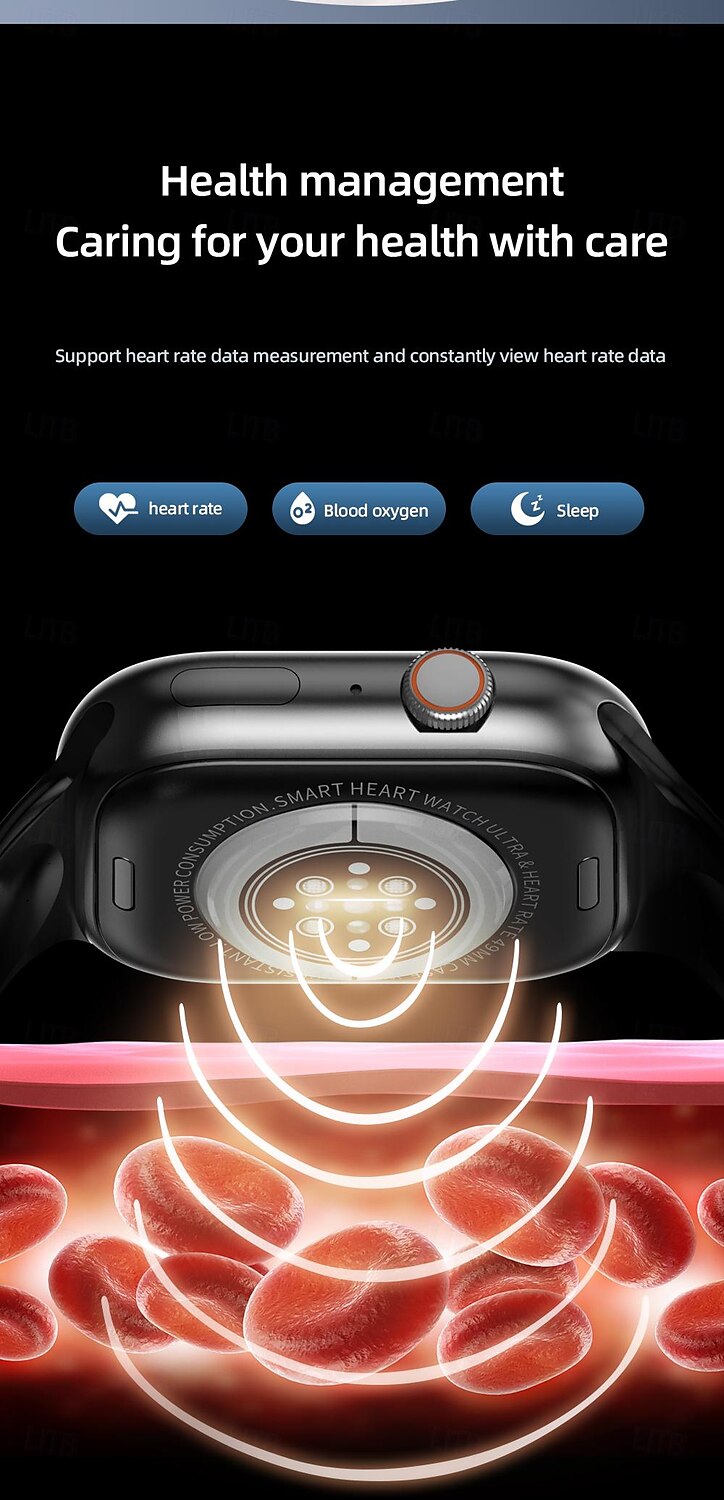 696 X9 Умные часы 2.02 дюймовый Умный браслет Bluetooth Педометр Напоминание о звонке Пульсомер Совместим с Android iOS Женский Мужчины Хендс-фри звонки Напоминание о сообщении Пользовательский набор 2025 - $93.99 –P11