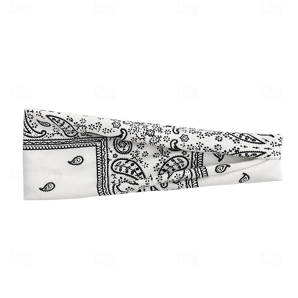 Boho Headbands For Women Fashion Wide Headband Yoga Workout Head Bands Hair Accessories Band 2025 - $4.99 –P17
