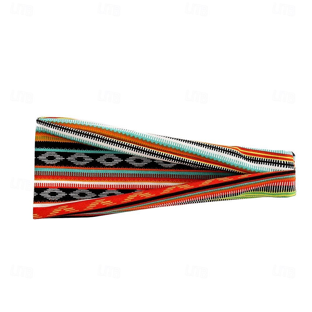 Boho Headbands For Women Fashion Wide Headband Yoga Workout Head Bands Hair Accessories Band 2025 - $4.99 –P19