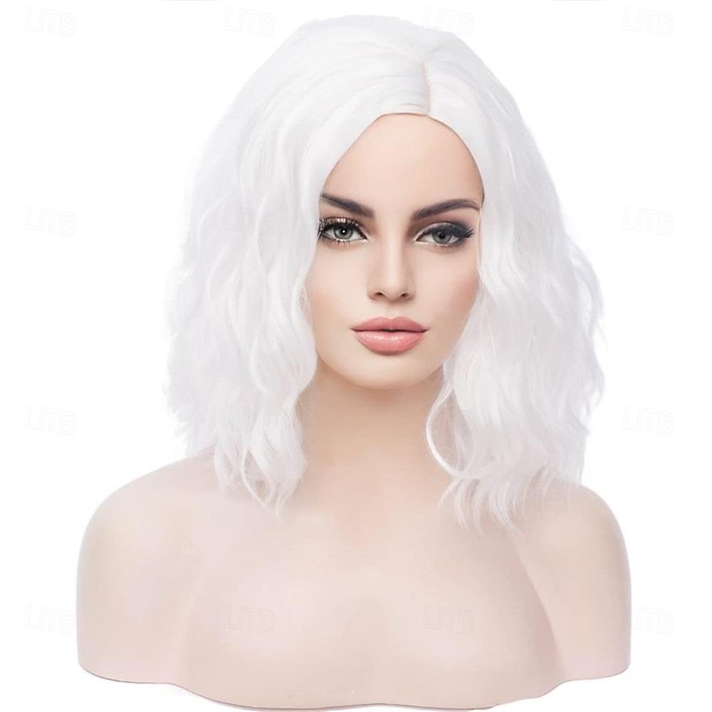 Perruque verte perruque ombragée verte perruque bob verte perruques vertes pour femmes perruques courtes bouclées ondulées vertes perruques synthétiques perruques du jour de la Saint-Patrick de 2025 ? $18.99 –P11