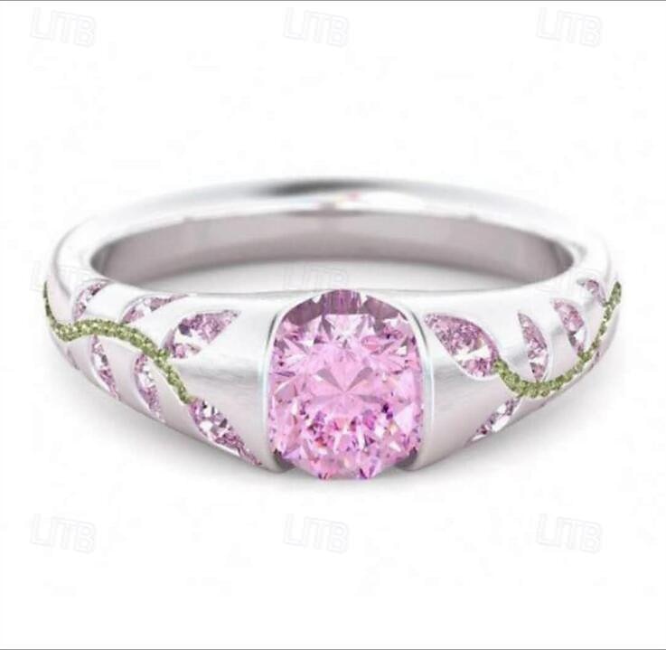 Damenringe eleganter Blumenring zum Valentinstag 2026 - $8.49 –P4