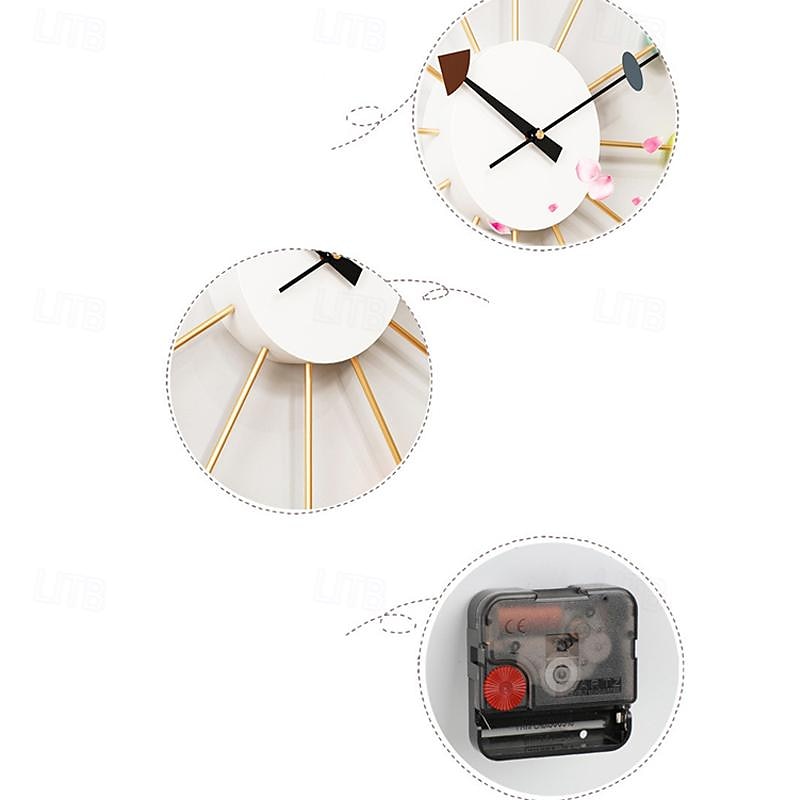 grande orologio da parete in metallo decorativo silenzioso senza ticchettio grandi orologi decorazioni moderne per la casa per soggiorno camera da letto sala da pranzo ufficio del 2025 a $102.99 –P3