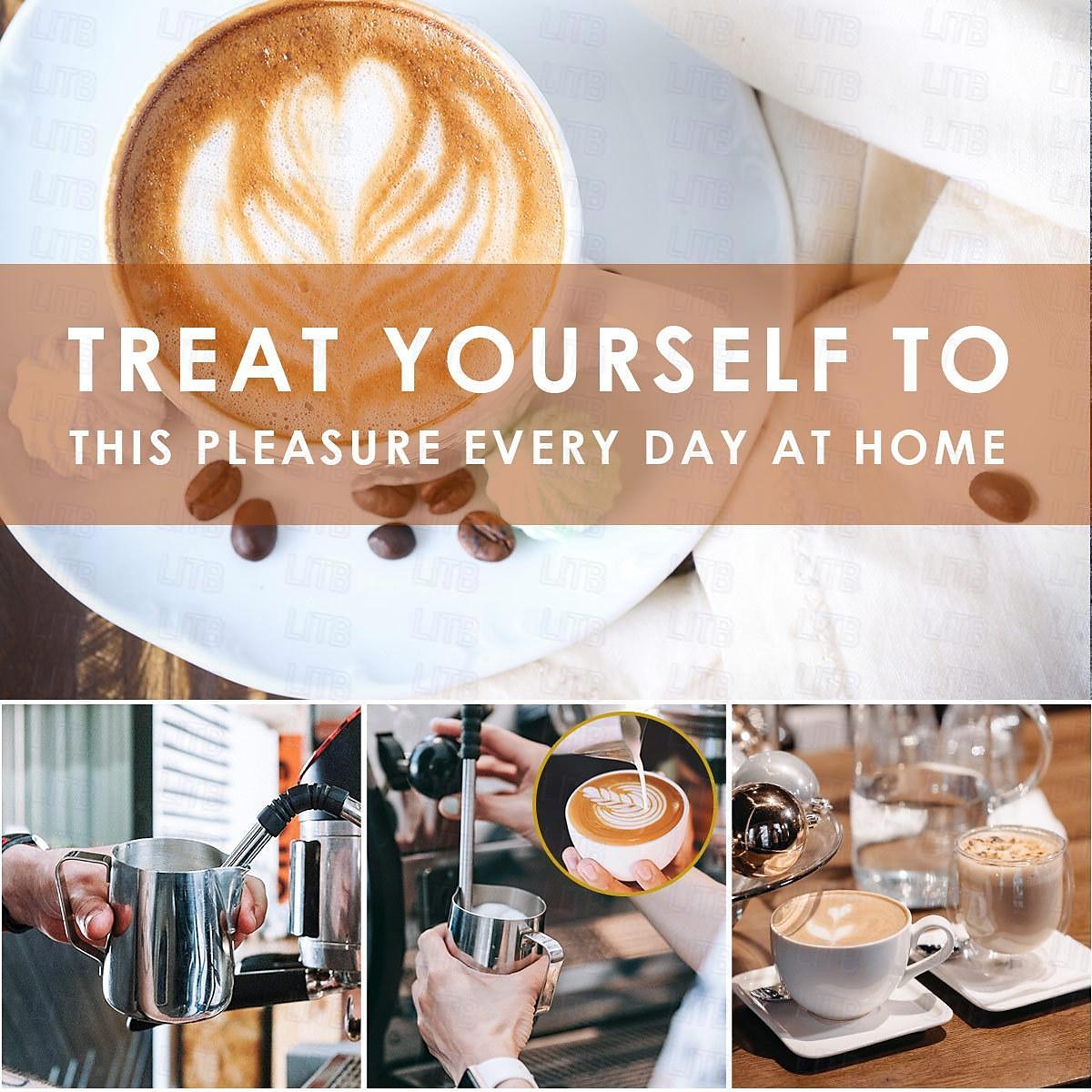 brocca per schiuma di latte, brocca per vapore espresso da 350/600 ml, pentola a vapore per caffè espresso in acciaio inossidabile cappuccino latte art barista pentola a vapore per latte del 2025 a $18.99 –P9