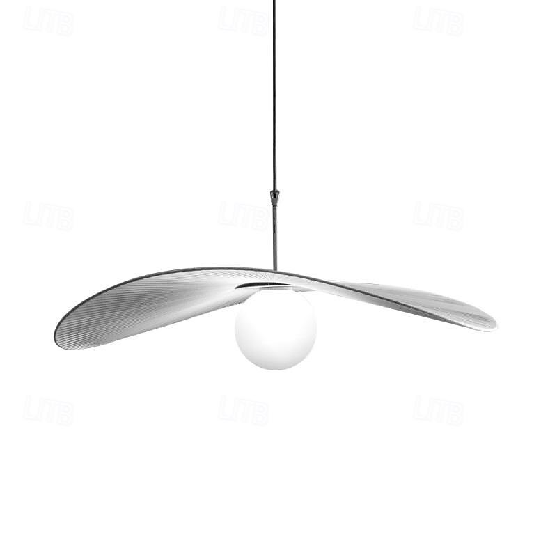 Lampe suspendue LED couleur de lumière chaude, design rond, luminaire suspendu en tissu, style nordique moderne, lampes suspendues pour salle à manger, chambre à coucher, 110-240v de 2025 ? $399.99 –P9