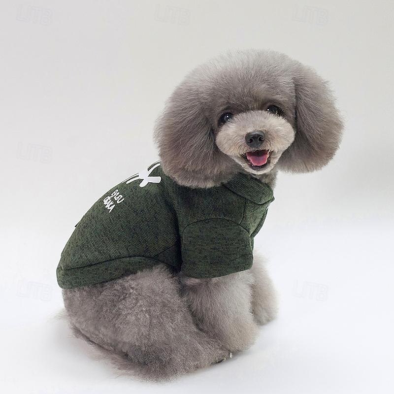 Perros Gatos Abrigos Chaqueta Moda Estilo lindo Invierno Templado Suave Lavable Cómodo Exterior Deportes Ropa para perros for Bichón Frisé Caniche Pomerania Animal doméstico del bebé Mariposa 2025 - $23.99 –P10