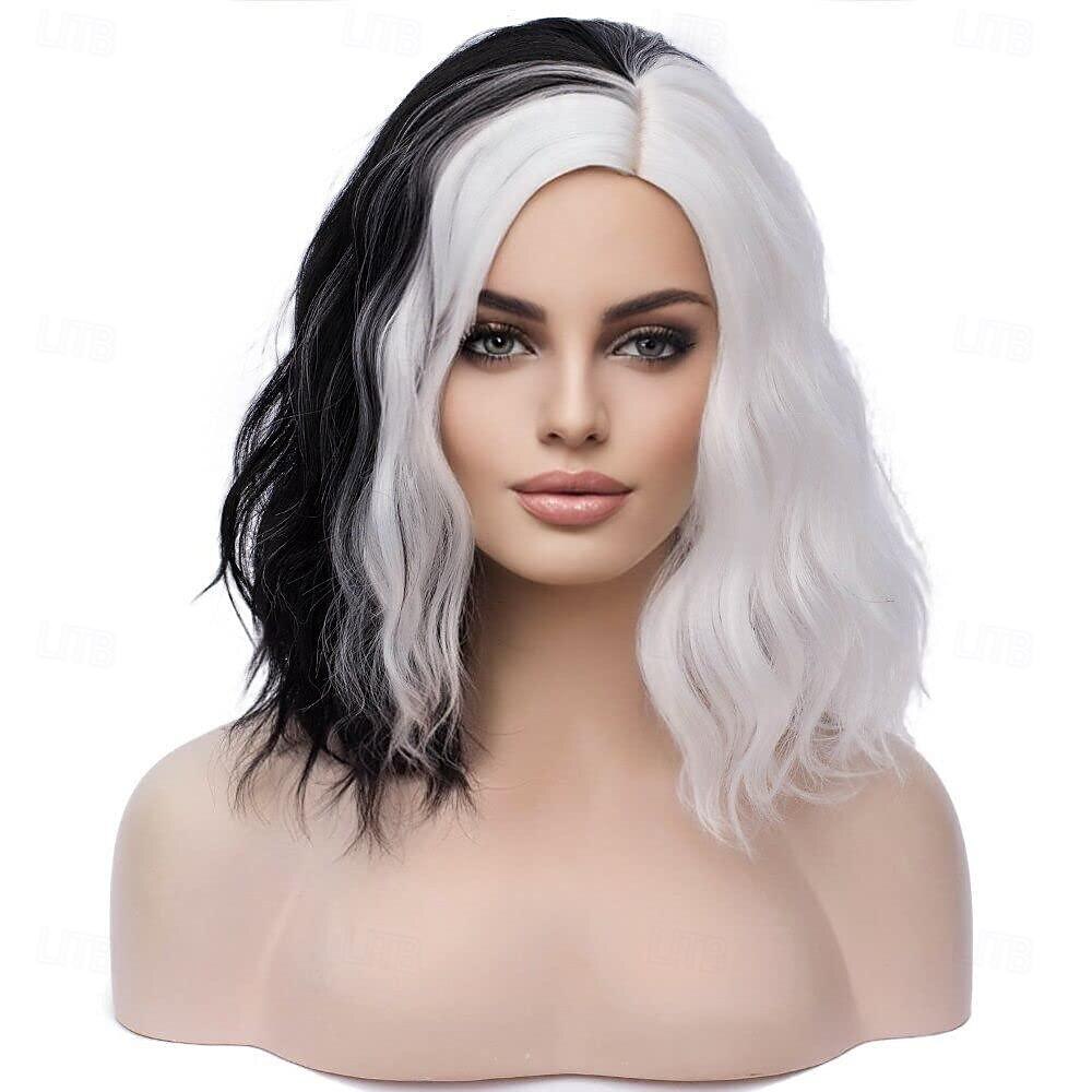 Perruque verte perruque ombragée verte perruque bob verte perruques vertes pour femmes perruques courtes bouclées ondulées vertes perruques synthétiques perruques du jour de la Saint-Patrick de 2025 ? $18.99 –P12