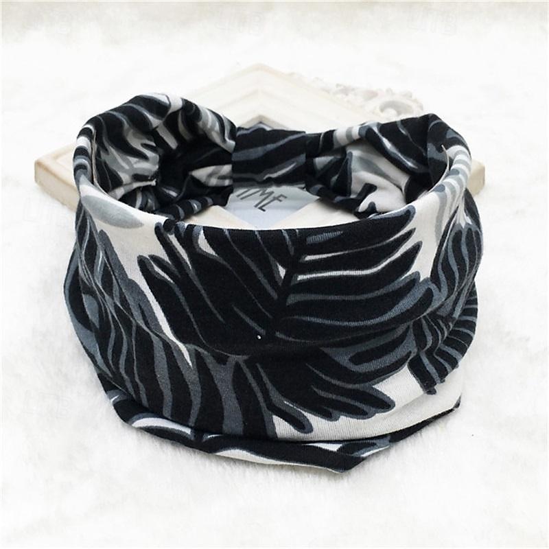 fascia boho fascia per capelli larga da donna boho elastico sportivo copricapo yoga fascia per capelli allenamento fascia per capelli del 2025 a $6.99 –P31