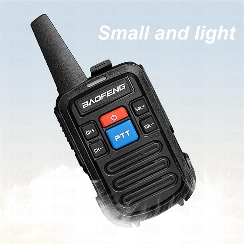 Мини-рация baofeng uhf 400-470 МГц, портативная двухдиапазонная радиостанция bf-c50, 16 каналов, дальняя связь, 5 Вт, двусторонняя радиосвязь с зарядным устройством 2025 - $51.99 –P8