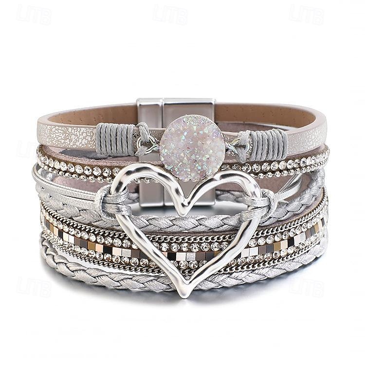 Armband Schmuck Retro Vintage Böhmische Boho PU-Leder Für Cosplay Herren Damen Modeschmuck Modeschmuck 2025 - $11.99 –P7