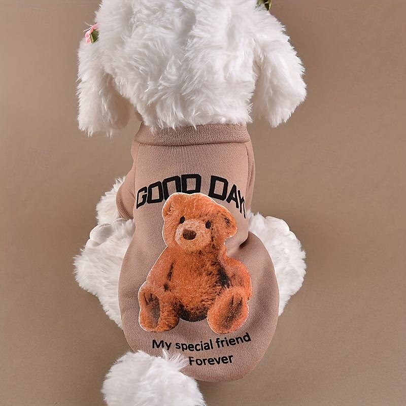 Koirat Kissat College Muoti söpö tyyli Talvi Lämmin Pehmeä Pestävä Mukava ulko- Urheilu Koiran vaatteet for Bichon Frise Villakoira Pomeranian Pienelle lemmikille papillon 2025 - $23.99 –P6