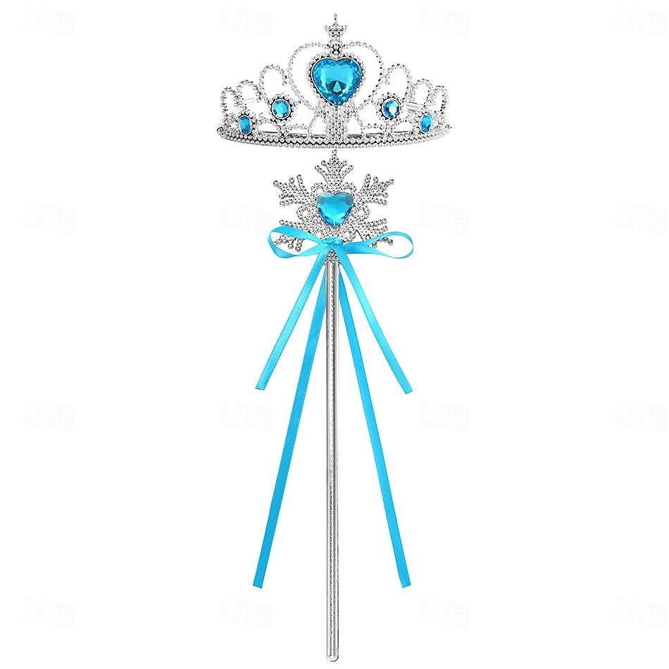 Frozen Princess Fairytale Elsa Dress Outfits Flower Girl Dress Cute Movie Cosplay for Girls' Kid's Wedding Wedding Guest 2025 - $55.99 –P13