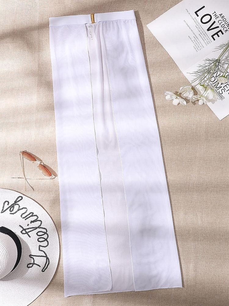 2026年 女性用カバーアップ水着 スカート付きストレッチボクサーショーツスカートハイウエストバケーションビーチウェアソリッドカラーノースリーブ水着  コレクション – $6.99 –P7