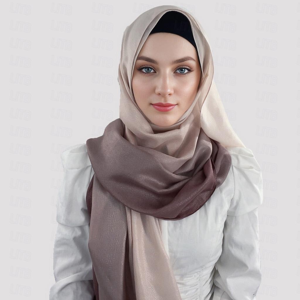 Mujer Chales Hijab Bufandas Dubai islámico árabe musulmán Ramadán Adulto Tocados 2026 - $19.49 –P2