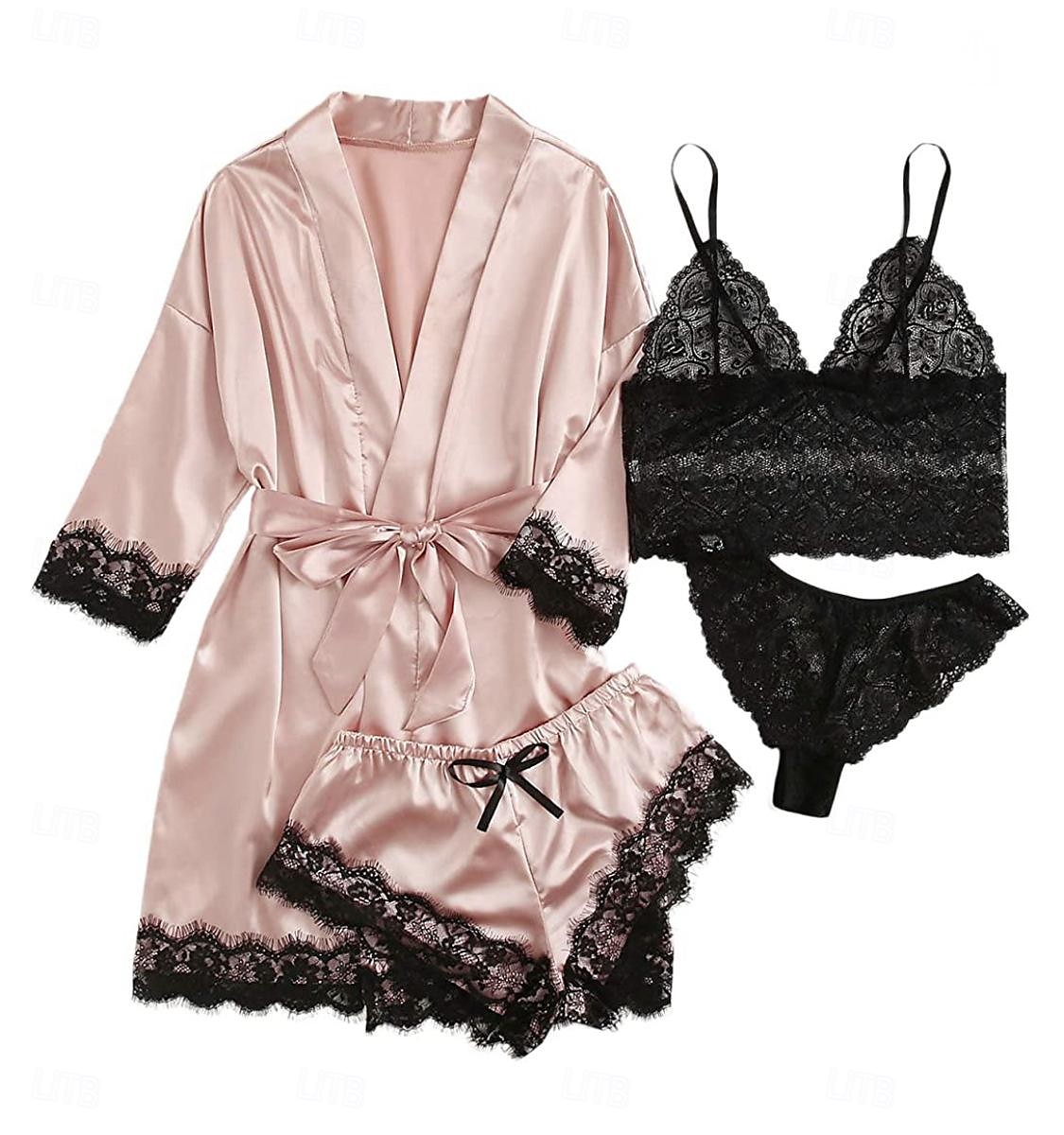 Adults' Solid Color Pajamas Nightwear Onesie Pajamas Kigurumi Pajamas Pajamas For Women's Valentine's Day Cartoon 2025 - $28.99 –P17