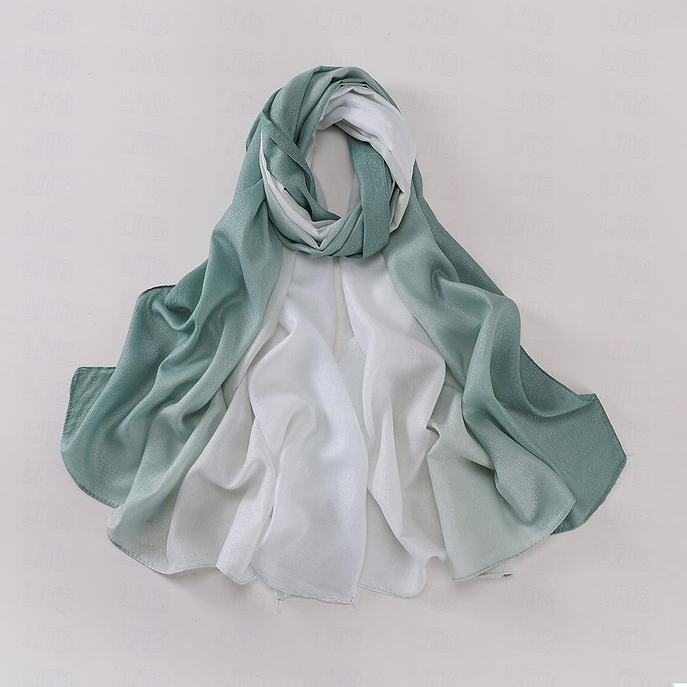 Mujer Chales Hijab Bufandas Dubai islámico árabe musulmán Ramadán Adulto Tocados 2026 - $19.49 –P31