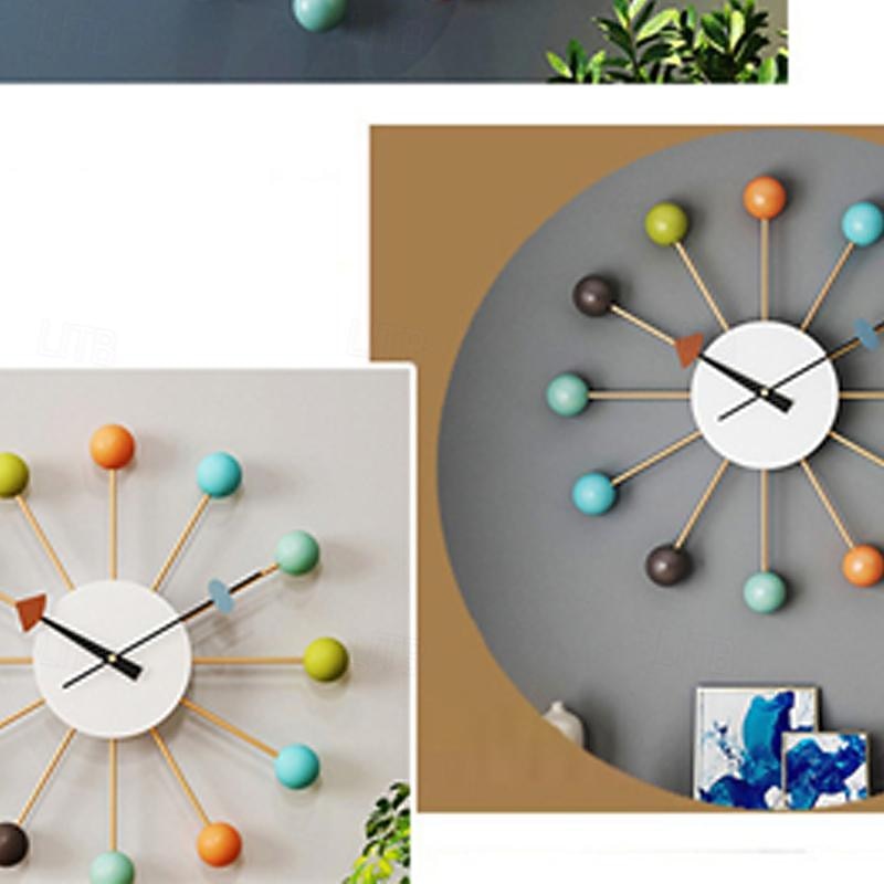grande orologio da parete in metallo decorativo silenzioso senza ticchettio grandi orologi decorazioni moderne per la casa per soggiorno camera da letto sala da pranzo ufficio del 2025 a $102.99 –P4