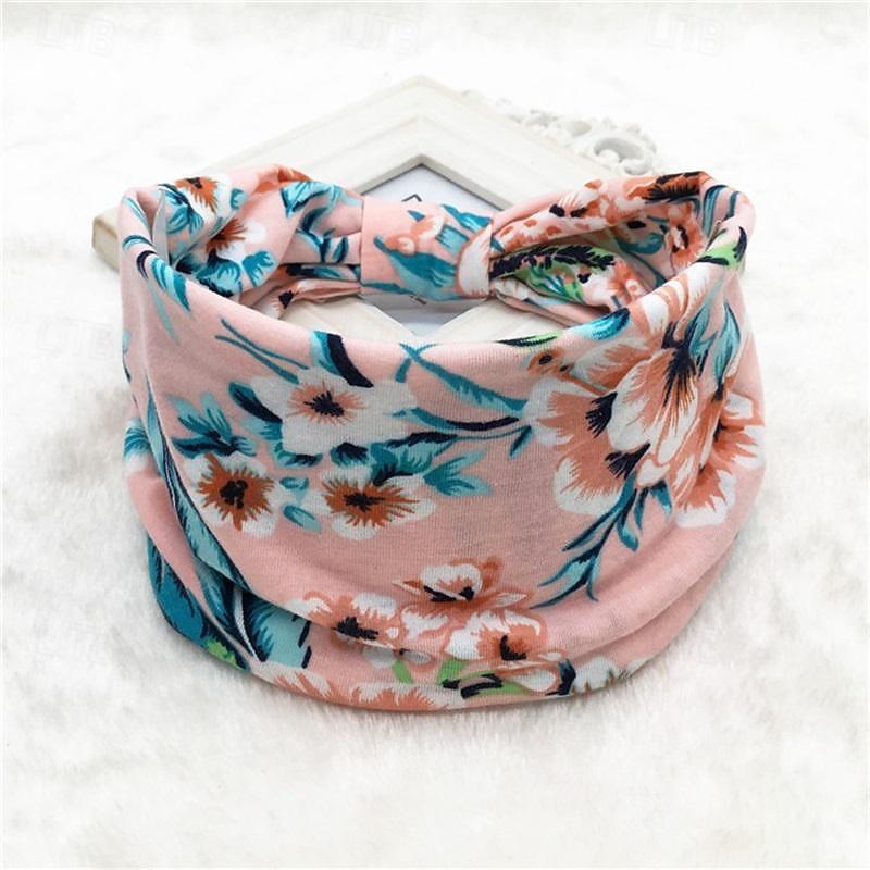 fascia boho fascia per capelli larga da donna boho elastico sportivo copricapo yoga fascia per capelli allenamento fascia per capelli del 2025 a $6.99 –P24