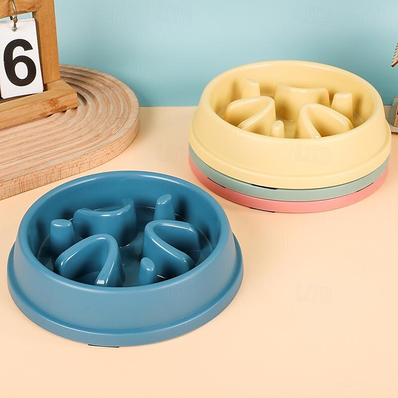 Mus & rotter Hunder Kaniner Skåler & Vannflasker / Fodder Beholdere / Hundetreningsmatter Plast Bærbar Utendørs Reise Ensfarget Gul Rosa Blå Boller og fôring Trening utendørs Hjem 2025 - $16.99 –P1