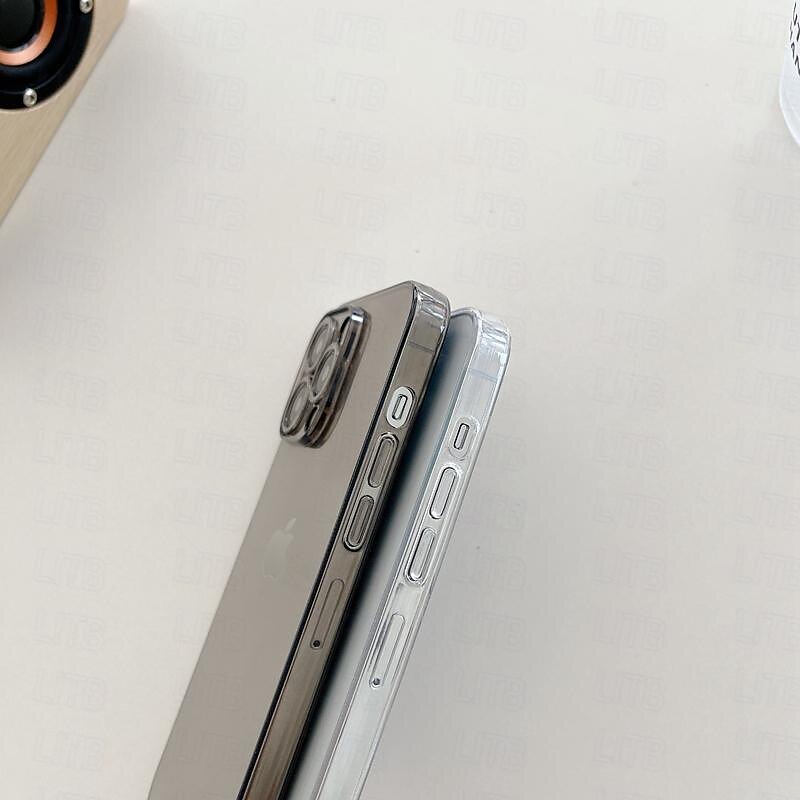 τηλέφωνο tok Για iPhone 15 Pro Max Plus iPhone 14 13 12 11 Pro Max Mini SE X XR XS Max 8 7 Plus Πίσω Κάλυμμα Πεντακάθαρη Λεπτή θήκη Διαφανής Σούπερ Λεπτό Ανθεκτική σε πτώσεις Ρετρό TPU 2025 - $14.99 –P9