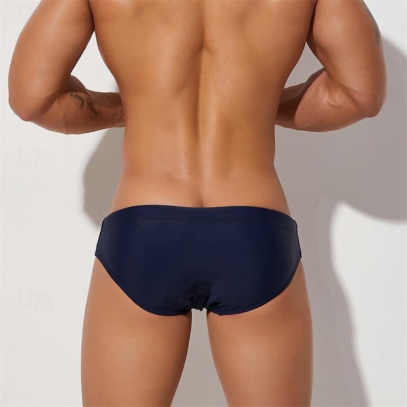 Ανδρικά Σορτσάκια Swim Brief Καθημερινά Ρούχα Διακοπές Καλοκαιρινή κολύμβηση στην παραλία Moale Άνετο Κορδόνι Ελαστική μέση Συνδυασμός Χρωμάτων σύντομο Γυμναστική Καθημερινό Ρούχα Γυμναστικής 2026 - $13.49 –P15
