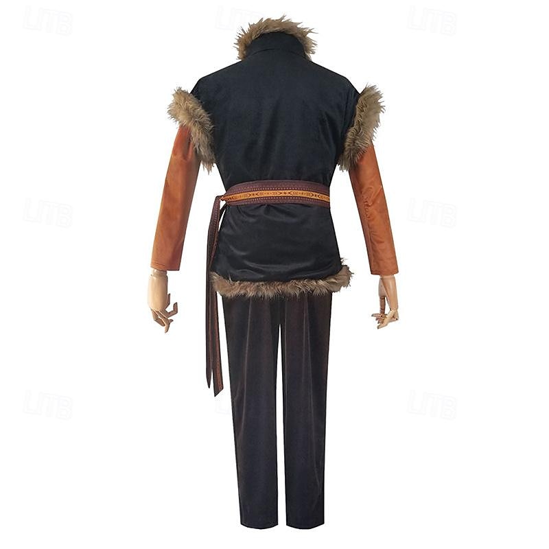 Frost Kristoff Björkman Cosplay-kostym Kläder Cosplay kostym Film-cosplay for Herr Vuxna Maskerad 2025 - $95.99 –P5