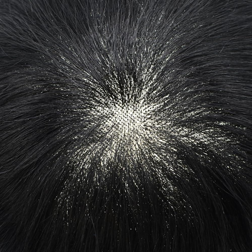 Toupee for Men Human Hair System Replacement Fine Mono Hairpiece Poly Skin Around Durable NPU Monofilament Mens Wig 6X8 7X9 8X10 2025 - $156.99 –P8
