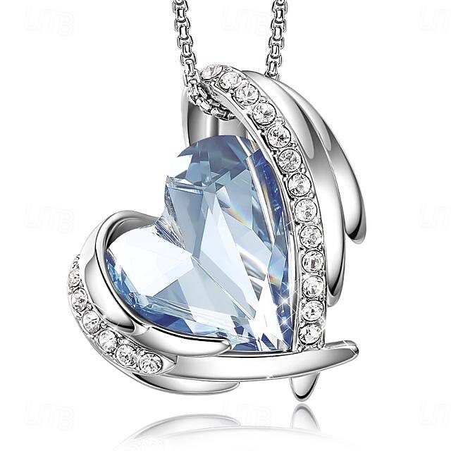 cadouri de ziua femeii ziua femeii cadouri de ziua mamei pentru fete colier înger roz feminin nișă pandantiv creativ de cristal accesoriu simplu și versatil colier cadouri de ziua mamei pentru mama 2025 - $50.24 –P8