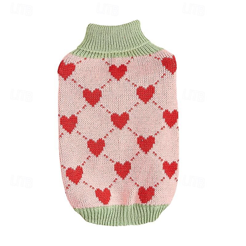 Hunder Katter Gensere Jumper søt stil Fritid Vinter Varm Pustende Myk Vaskbar Bekvem utendørs Fritid / hverdag Hundeklær for Bichon Frisé Pommeran ungt kjæledyr Sommerfugl Small 2025 - $26.99 –P4