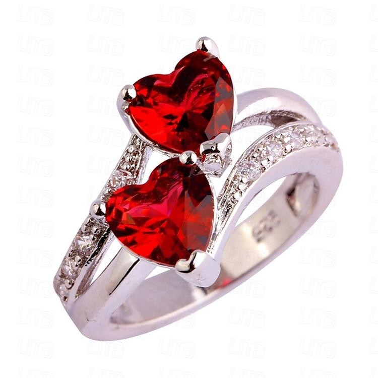Ringe Bryllup Gammeldags stil Rød Blå Regnbue Chrome Glede Elegant Årgang Mote 2025 - $9.99 –P3