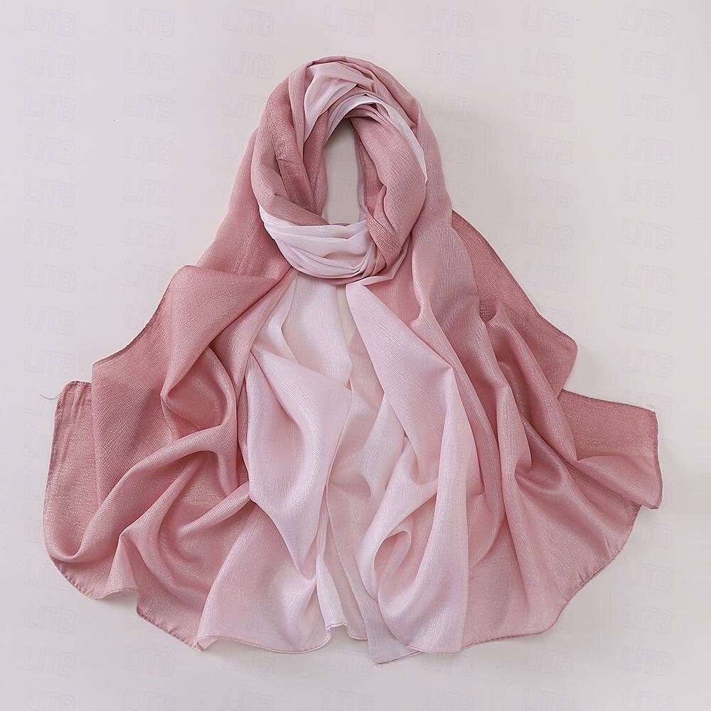 Mujer Chales Hijab Bufandas Dubai islámico árabe musulmán Ramadán Adulto Tocados 2026 - $19.49 –P36