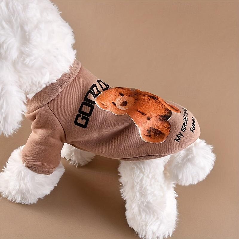 Koirat Kissat College Muoti söpö tyyli Talvi Lämmin Pehmeä Pestävä Mukava ulko- Urheilu Koiran vaatteet for Bichon Frise Villakoira Pomeranian Pienelle lemmikille papillon 2025 - $23.99 –P5