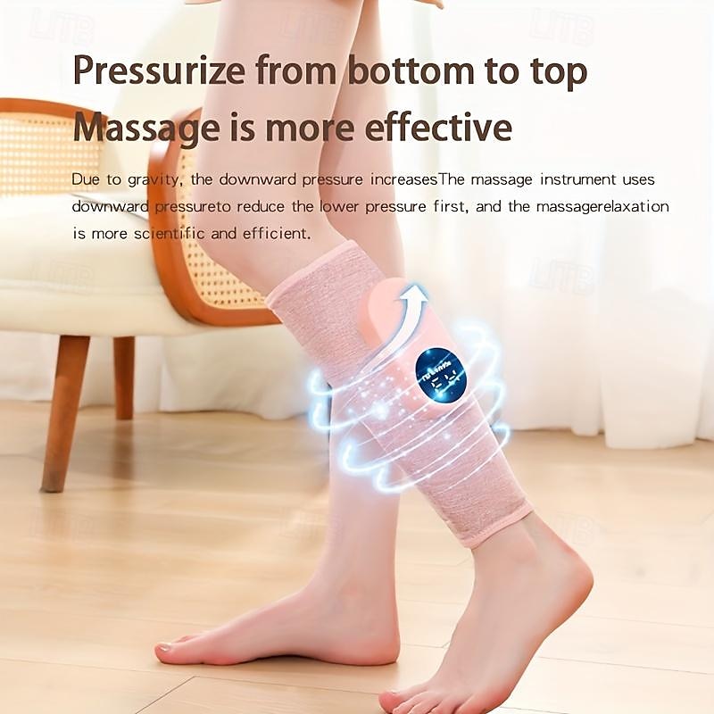 ηλεκτρικό μασάζ ποδιών ασύρματο μασάζ πίεσης αέρα επαναφορτιζόμενη αερόσακος γάμπας μασάζ γιορτινό δώρο για γονείς για αρσενικά θηλυκά γάμπα μυϊκή χαλάρωση θέρμανση φλεβίτιδα 2025 - $69.99 –P7