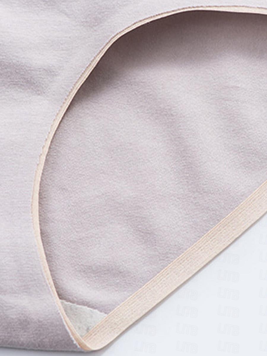 Damenhöschen reine Farbe einfache tägliche Bett Baumwolle atmungsaktiv Sommer Frühling Home Outfits 2025 - $7.99 –P7